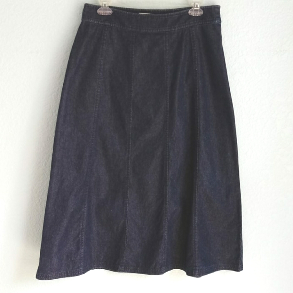 SUSAN BRISTOL | VTNG Modest Denim Skirt 6